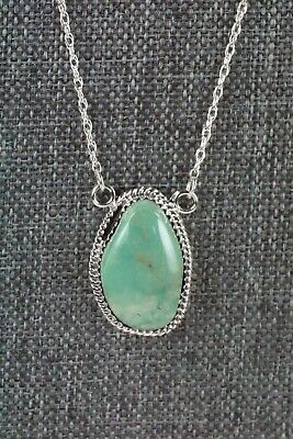 Navajo Turquoise & Sterling Silver Necklace - Annie Spencer