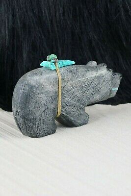 Bear Zuni Fetish Carving - Douglas Martza - High Lonesome Trading