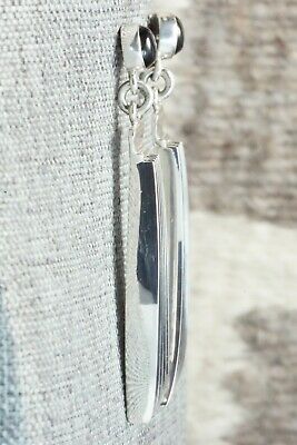 Onyx & Sterling Silver Earrings - James Bahe