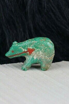 Bear Zuni Fetish Carving - Andres Quandelacy - High Lonesome Trading