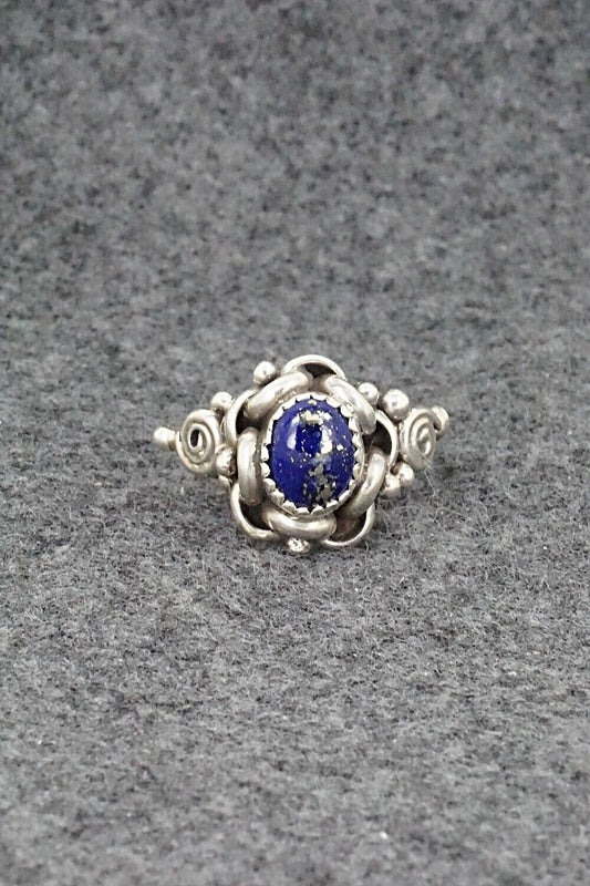 Lapis & Sterling Silver Ring - Maritta Martinez - Size 7.25
