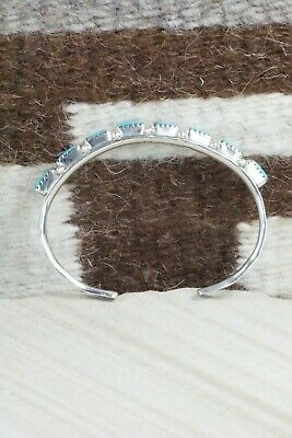 Turquoise & Sterling Silver Bracelet - Murray Hannaweeka