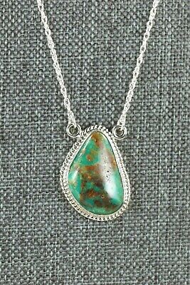 Navajo Turquoise & Sterling Silver Necklace - Annie Spencer