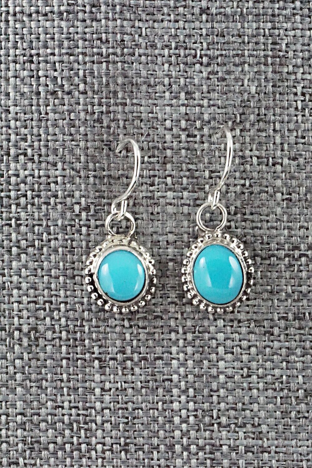 Turquoise & Sterling Silver Earrings - Jan Mariano