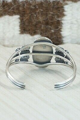 Navajo Turquoise & Sterling Silver Bracelet - Daniel Benally