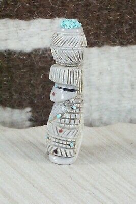 Corn Maiden Zuni Fetish Carving - Carl Etsate
