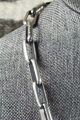 Sterling Silver Chain Necklace - Lawrence Yazzie - High Lonesome Trading