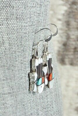 Multi Stone & Sterling Silver Earrings - Clayton Vacit