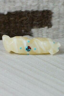Wolf Zuni Fetish Carving - Danette Laate - High Lonesome Trading