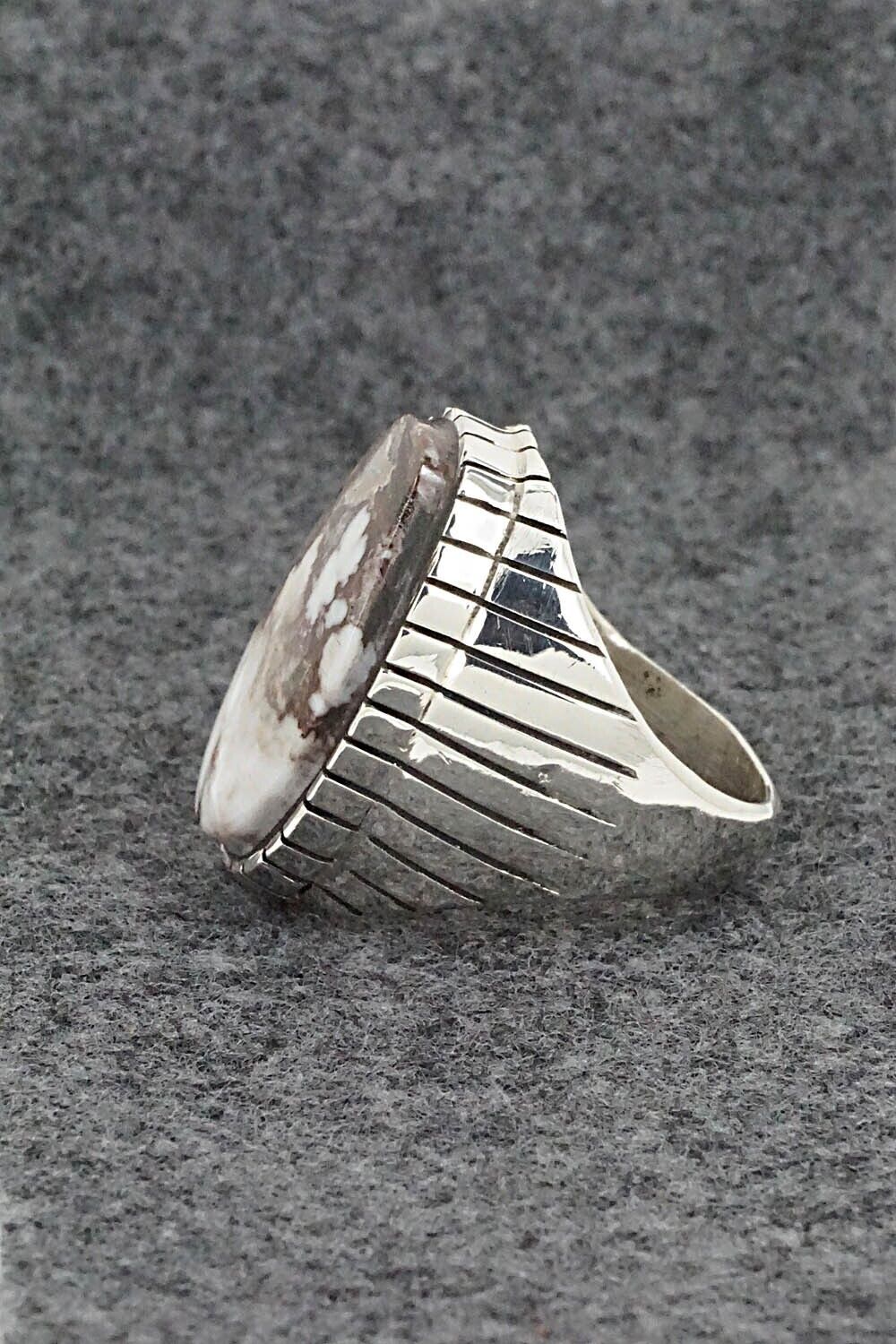 Wild Horse & Sterling Silver Ring - Trevor Jack - 10.5
