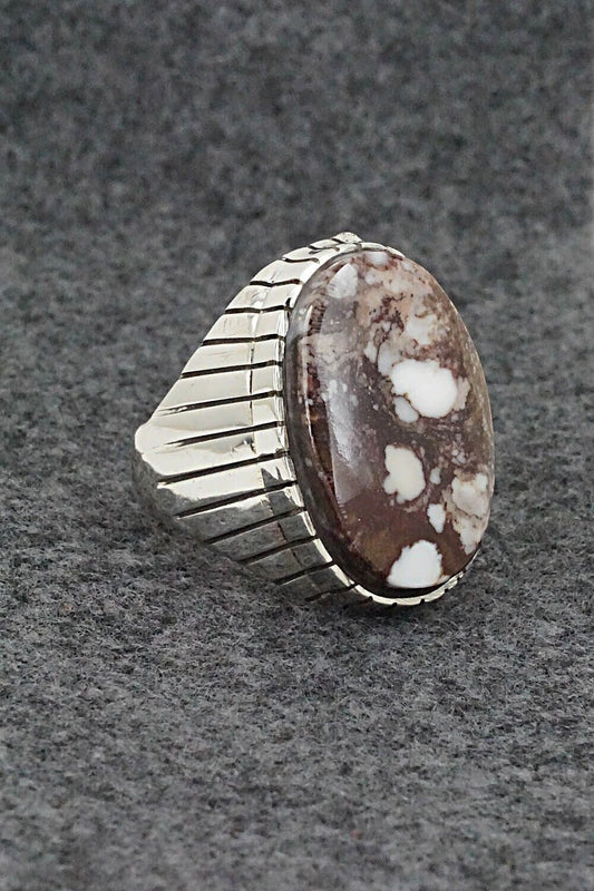 Wild Horse & Sterling Silver Ring - Trevor Jack - 10.5