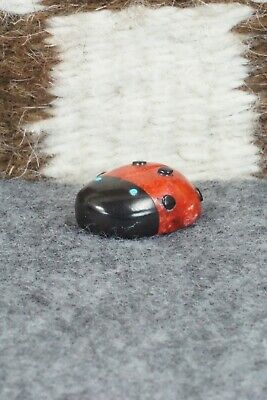 Lady Bug Zuni Fetish Carving - Reynold Lunasee