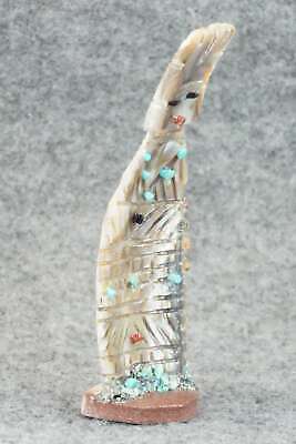 Corn Maiden Zuni Fetish Carving - Carl Etsate