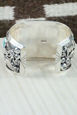 Turquoise & Sterling Silver Bracelet - Freddie James