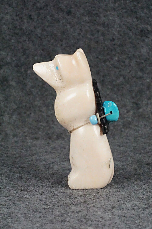 Bear Zuni Fetish Carving - Lance Deysee