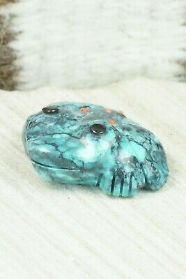 Frog Zuni Fetish Carving - Reynold Lunasee
