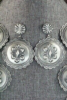 Sterling Silver Necklace and Earrings Set - Eugene Charley