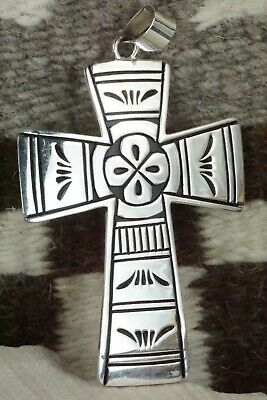 Sterling Silver Cross Pendant - Kerry Begay