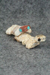 Horned Toad Zuni Fetish Carving - Carl Etsate