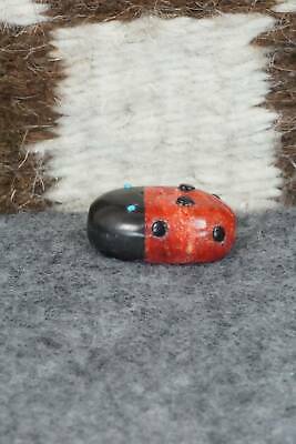 Lady Bug Zuni Fetish Carving - Reynold Lunasee