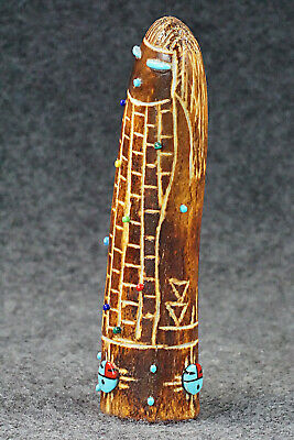 Corn Maiden Zuni Fetish Carving - Jared Amesoli