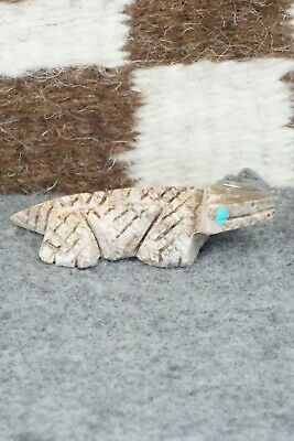 Horned Toad Zuni Fetish Carving - Carl Etsate