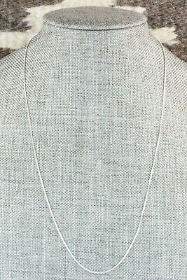 Sterling Silver Chain Necklace - Sterling Silver 18"