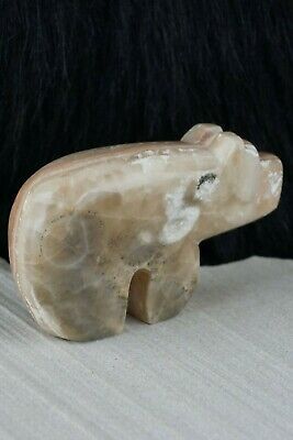 Bear Zuni Fetish Carving - Bernard Laiwakete - High Lonesome Trading