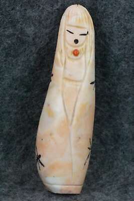Corn Maiden Zuni Fetish Carving - Sandra Quandelacy