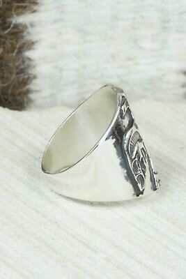 Sterling Silver Ring - Raymond Coriz - Size 9.5