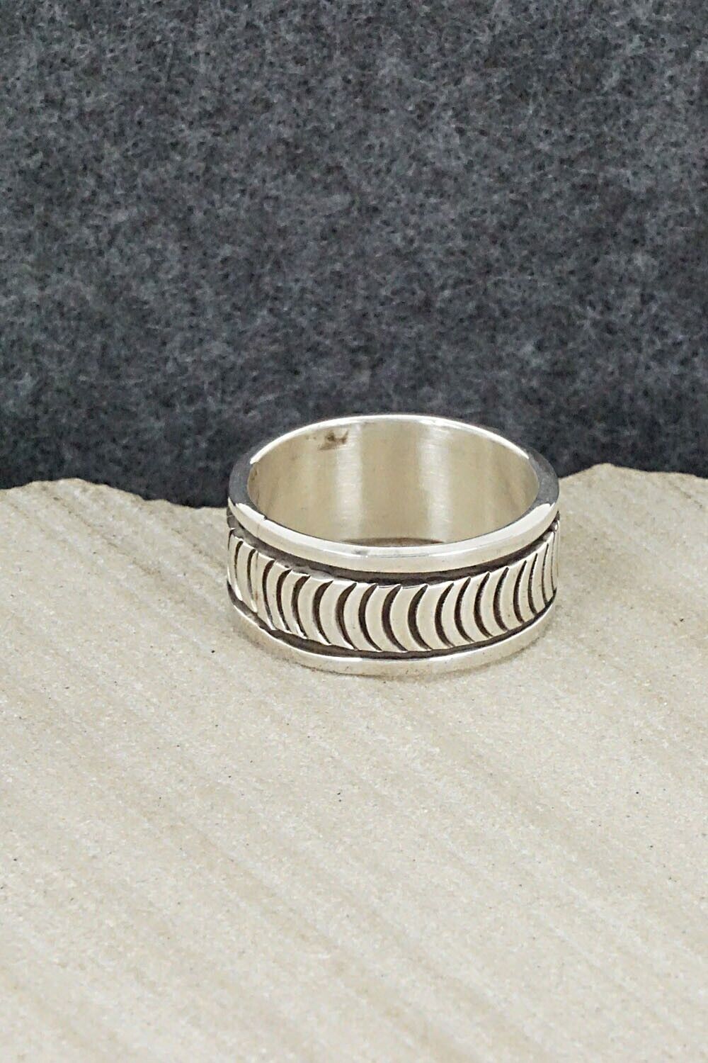 Sterling Silver Ring - Bruce Morgan - Size 9.25