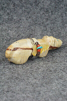 Mountain Lion Zuni Fetish Carving - Peter Gasper