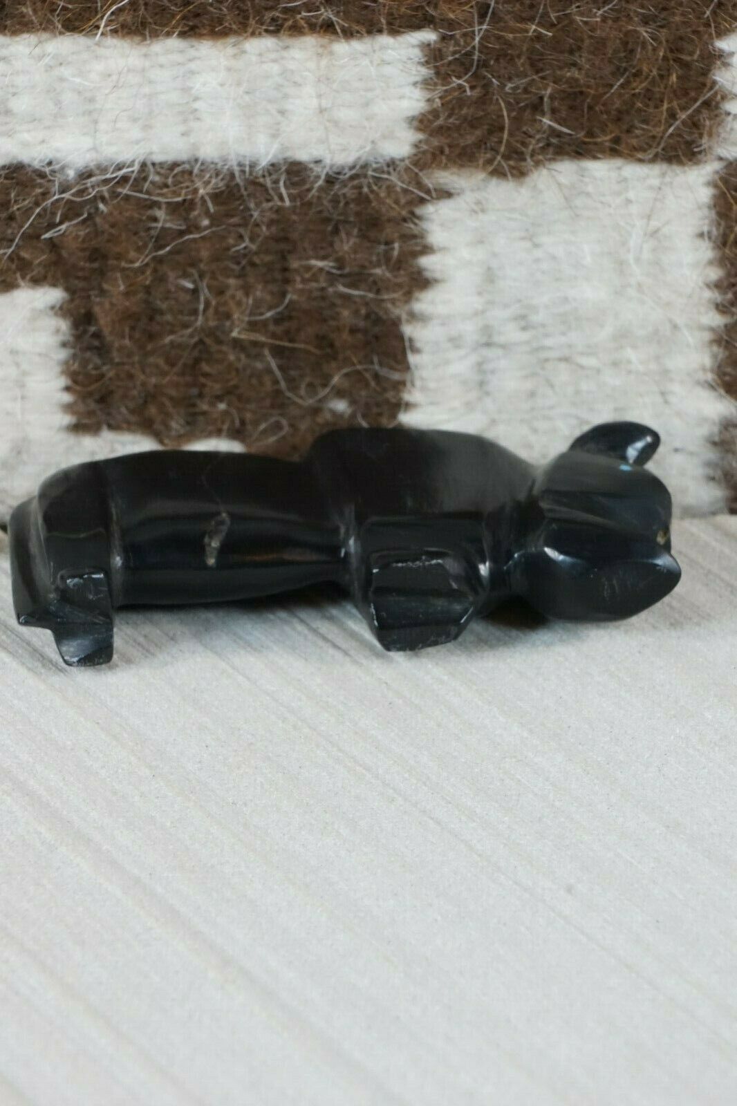 Buffalo Zuni Fetish Carving - Kelly Lementino - High Lonesome Trading