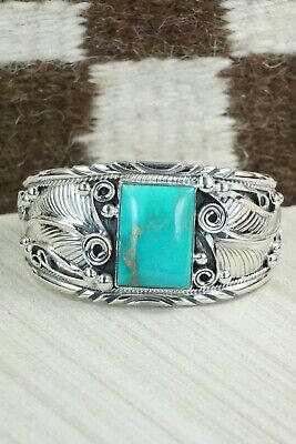Turquoise & Sterling Silver Bracelet - Davy Morgan