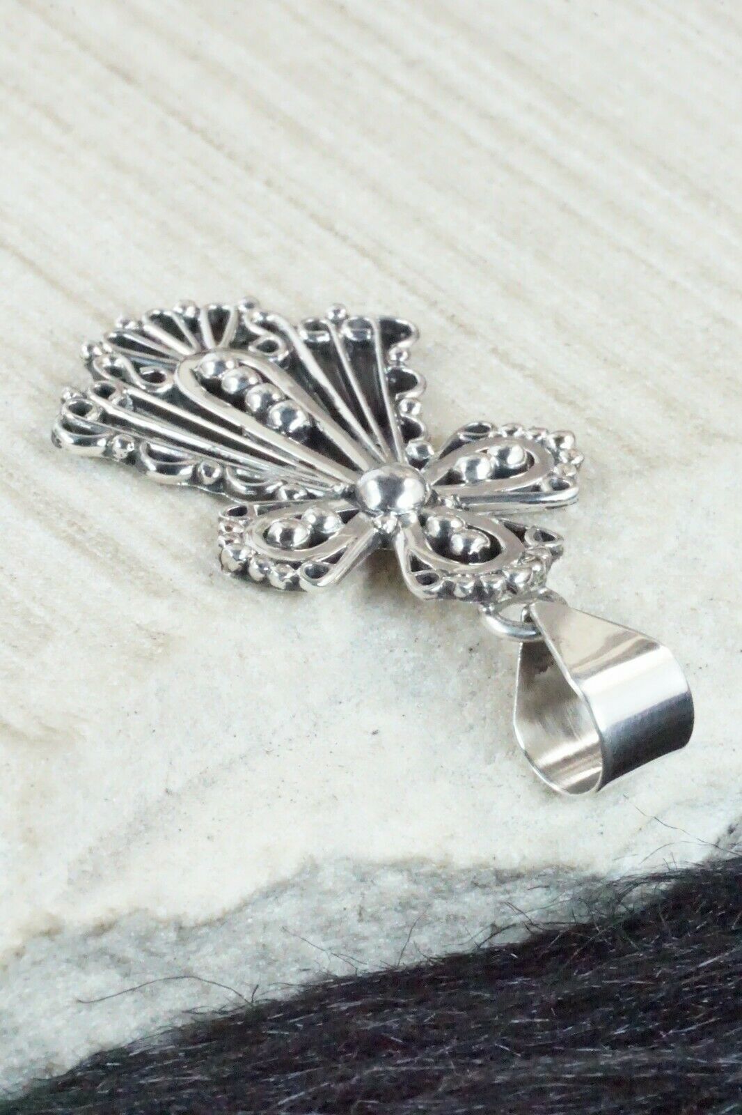 Sterling Silver Pendant - Lorena Nez