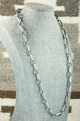 Sterling Silver Chain Necklace - Lawrence Yazzie