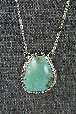 Navajo Turquoise & Sterling Silver Necklace - Annie Spencer