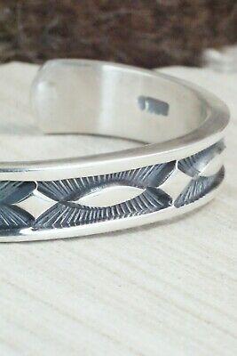 Sterling Silver Bracelet - Jerrold Tahe - High Lonesome Trading