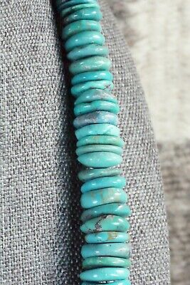 Turquoise & Sterling Silver Necklace - Louise Joe - High Lonesome Trading