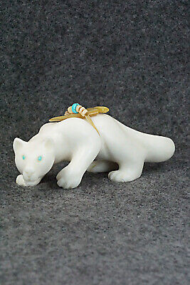 Wolf Zuni Fetish Carving - Albert Eustace
