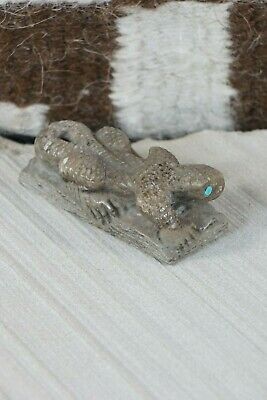 Lizard Zuni Fetish Carving - Theo Natewa - High Lonesome Trading