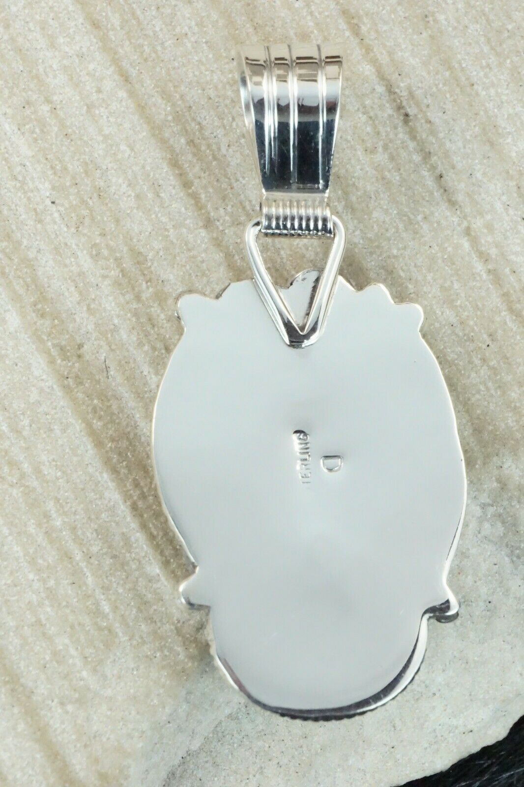 Turquoise & Sterling Silver Pendant - Davey Morgan