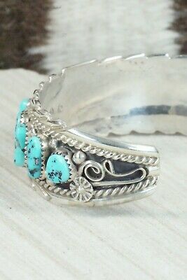 Turquoise & Sterling Silver Bracelet - Anthony Brown