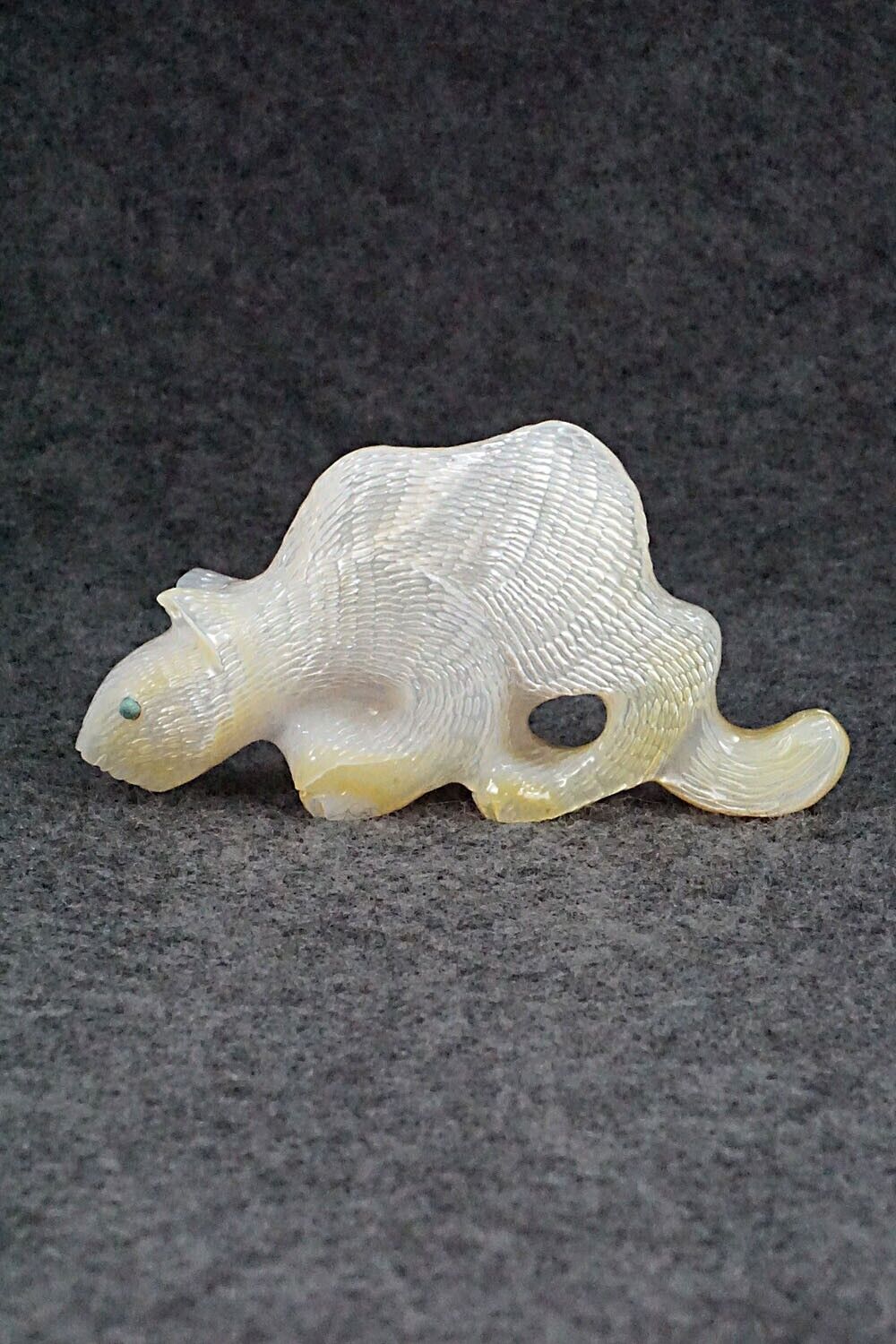 Mountain Lion Zuni Fetish Carving - Randy Lucio
