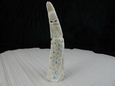Corn Maiden Zuni Fetish Carving - Garrick Weeka - High Lonesome Trading