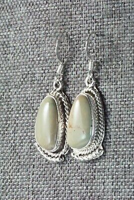 Turquoise & Sterling Silver Earrings - Native American