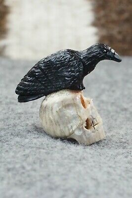 Crow Zuni Fetish Carving - Esteban Najera