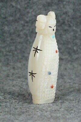 Corn Maiden Zuni Fetish Carving - Sandra Quandelacy
