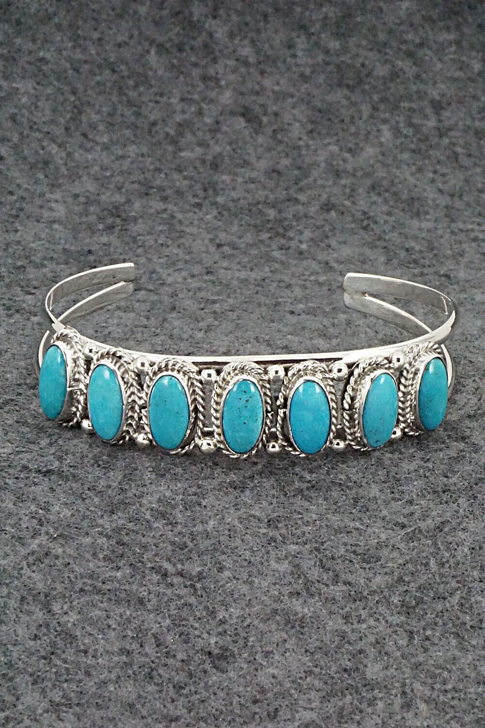Turquoise & Sterling Silver Bracelet - Roberta Begay