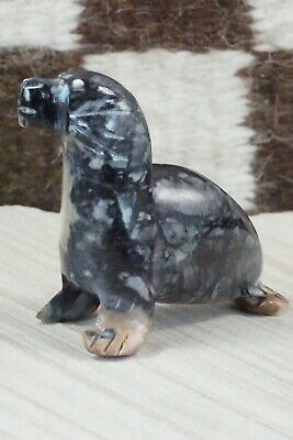 Seal Zuni Fetish Carving - Todd Etsate